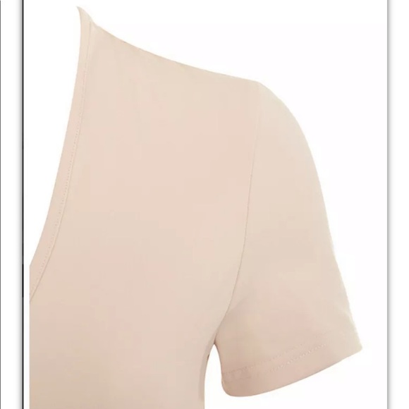 house of cb tranquil nude toe wrap ballet top S - Picture 3 of 5
